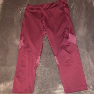 Everlast Maroon Leggings